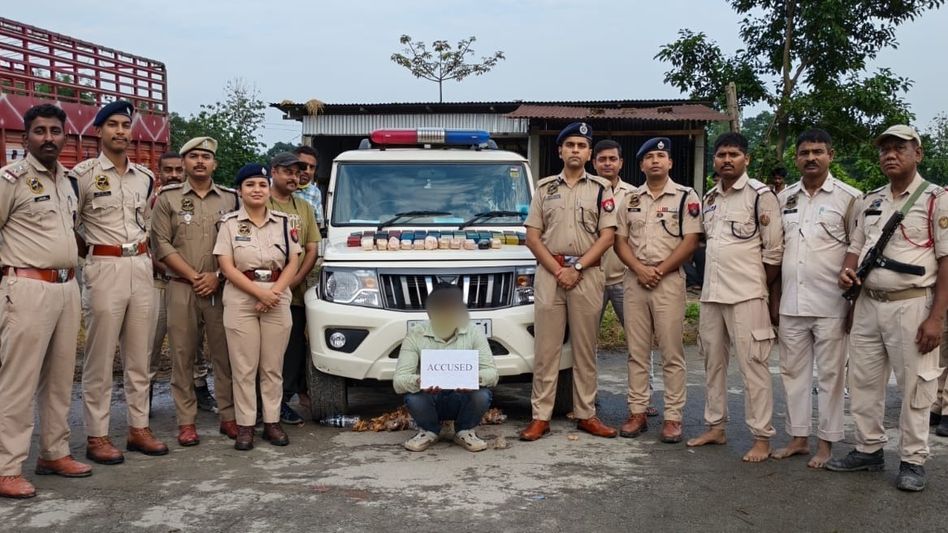 Drugs worth Rs 2.44 crore seized in Assam’s Barpeta, truck used with hidden cavity Drugs worth Rs 2.44 crore seized in Assam’s Barpeta, truck used with hidden cavity