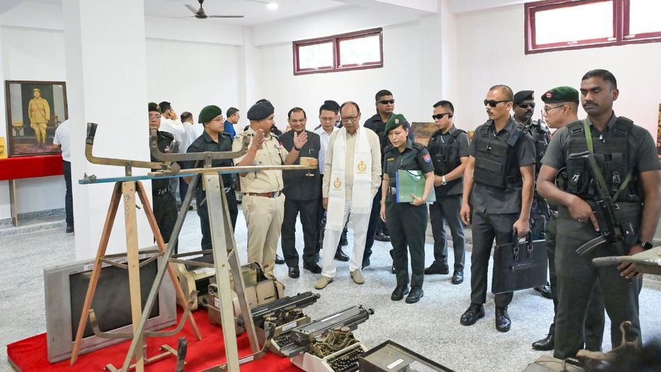 Manipur police museum a tribute to courage and sacrifice of personnel: CM Manipur police museum a tribute to courage and sacrifice of personnel: CM