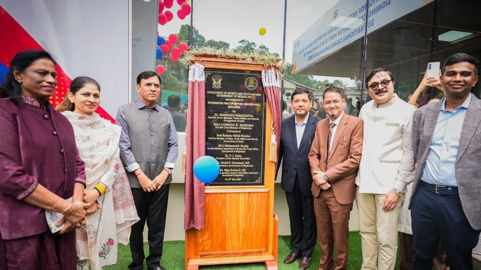 Meghalaya CM inaugurates Integrated Hospitality & Sports Complex in Shillong ahead of 39th National Games Meghalaya CM inaugurates Integrated Hospitality & Sports Complex in Shillong ahead of 39th National Games