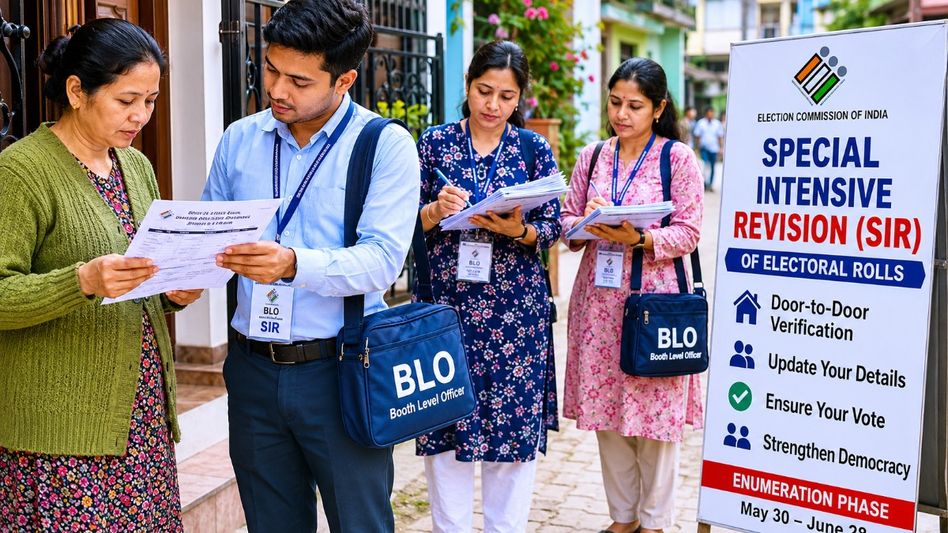 SIR exercise begins in Sikkim; BLOs start door-to-door distribution of enumeration forms SIR exercise begins in Sikkim; BLOs start door-to-door distribution of enumeration forms