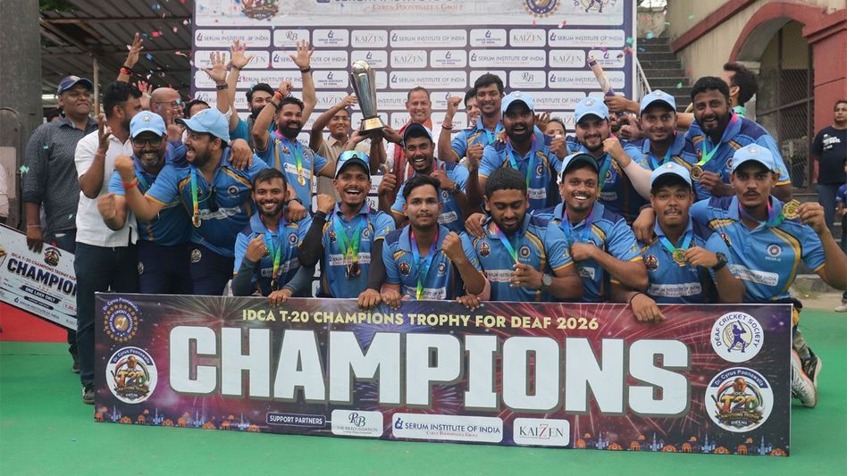 India B win inaugural Deaf T20 Champions Trophy as World Cup race heats up India B win inaugural Deaf T20 Champions Trophy as World Cup race heats up