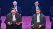 CJI administers oath to five new Supreme Court judges; court reaches highest-ever strength of 37 CJI administers oath to five new Supreme Court judges; court reaches highest-ever strength of 37