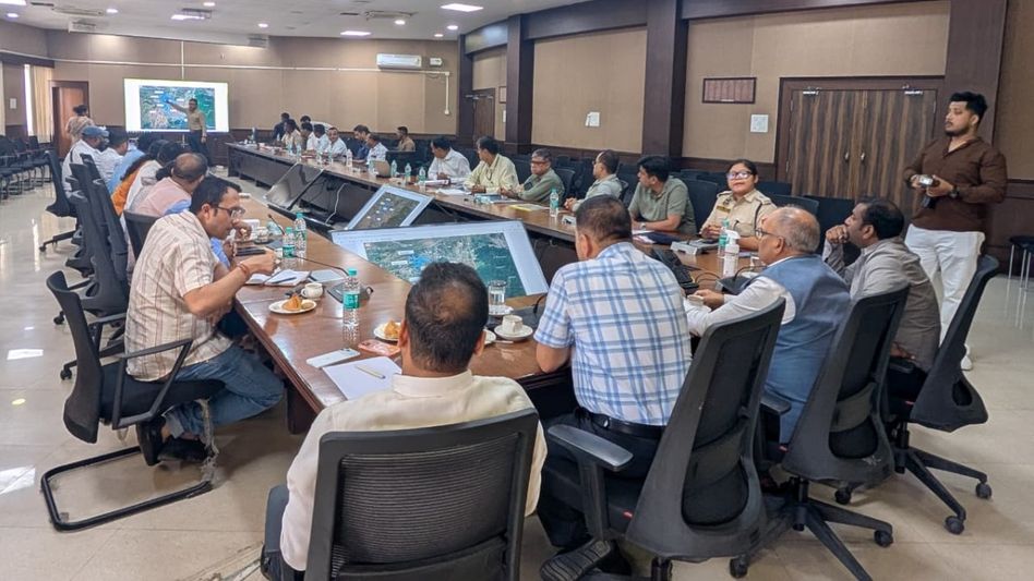 Assam: Special Chief Secretary reviews human-elephant conflict situation in Kamrup Assam: Special Chief Secretary reviews human-elephant conflict situation in Kamrup