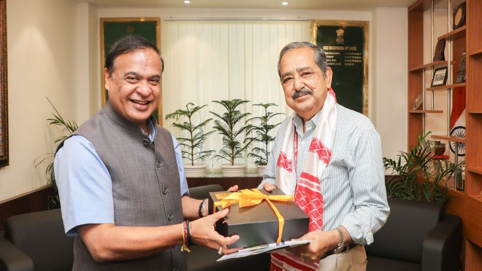 Assam seeks stronger policy collaboration after Ashok Lahiri's appointment to NITI Aayog Assam seeks stronger policy collaboration after Ashok Lahiri's appointment to NITI Aayog