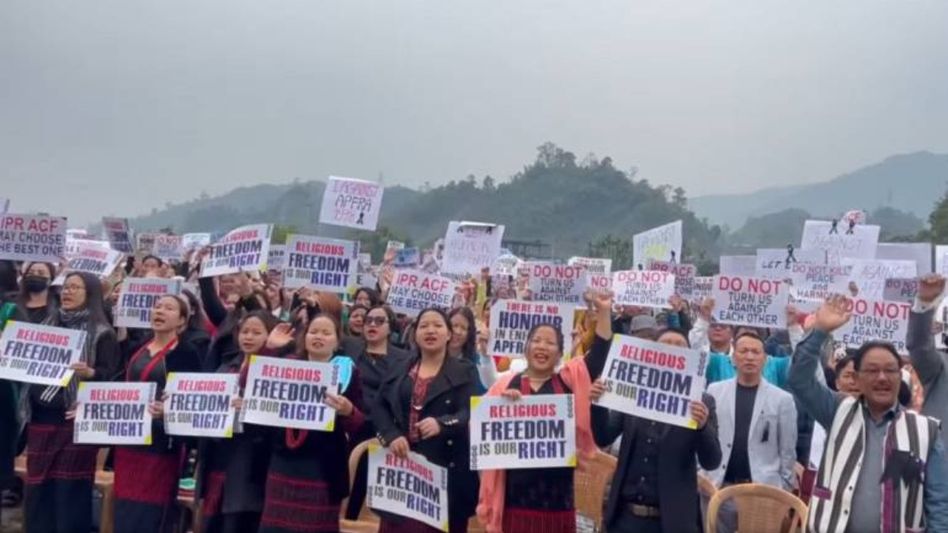 Arunachal Christian Forum gives 15-day ultimatum to govt over APFRA rules, warns of protests Arunachal Christian Forum gives 15-day ultimatum to govt over APFRA rules, warns of protests