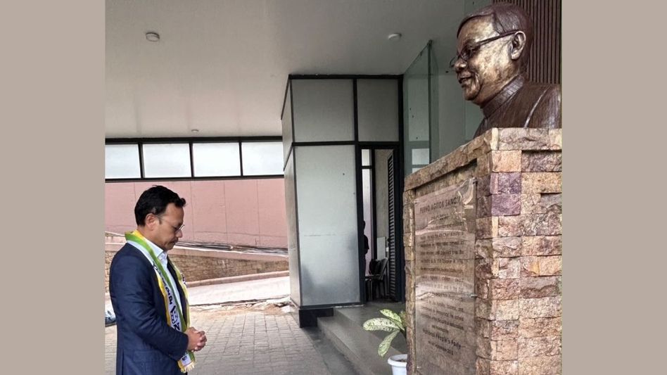 James P K Sangma named MDA candidate for Meghalaya Rajya Sabha seat James P K Sangma named MDA candidate for Meghalaya Rajya Sabha seat
