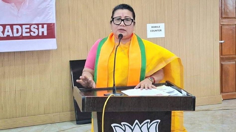 Manipur BJP President Sharda Devi named party candidate for Rajya Sabha polls Manipur BJP President Sharda Devi named party candidate for Rajya Sabha polls