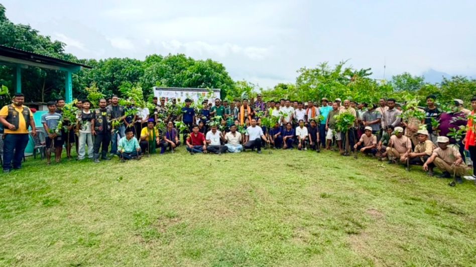 10,000 saplings planted in Assam forest as tribute to Zubeen Garg 10,000 saplings planted in Assam forest as tribute to Zubeen Garg