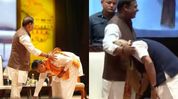 From touching Himanta’s feet to multilingual oaths: Moments that defined Assam’s cabinet expansion From touching Himanta’s feet to multilingual oaths: Moments that defined Assam’s cabinet expansion