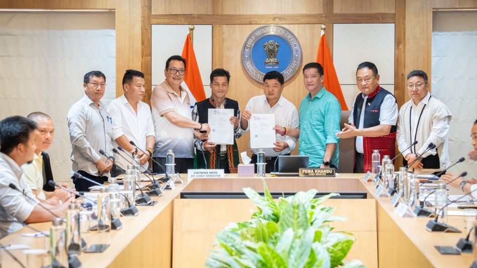 110 Geku households sign MoU supporting Siang Upper Multipurpose Project, says Arunachal CM 110 Geku households sign MoU supporting Siang Upper Multipurpose Project, says Arunachal CM