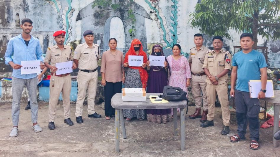 Assam's Dima Hasao police nab two women with heroin worth Rs 1 crore Assam's Dima Hasao police nab two women with heroin worth Rs 1 crore
