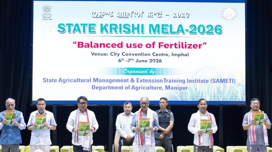Manipur CM attends State Krishi Mela 2026, highlights focus on sustainable agriculture Manipur CM attends State Krishi Mela 2026, highlights focus on sustainable agriculture