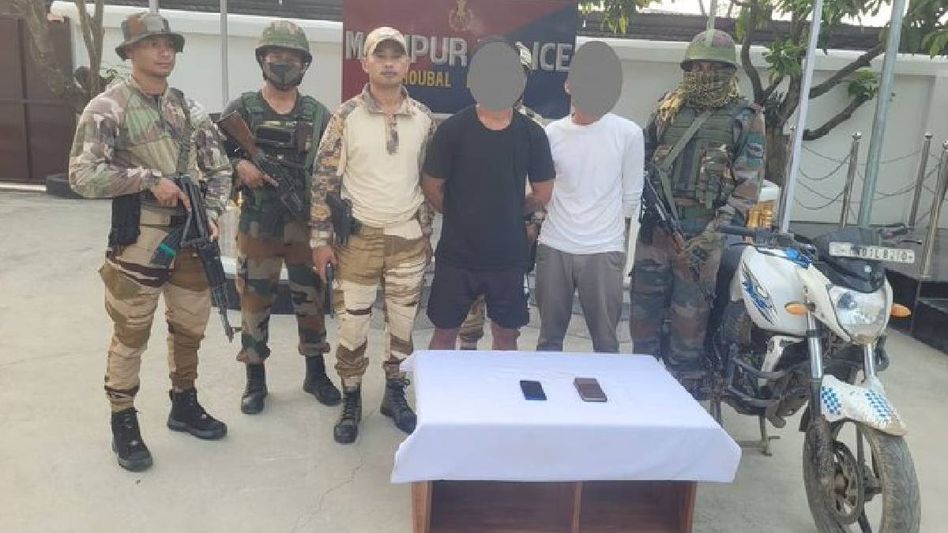 Two RPF/PLA cadres arrested in Manipur's Thoubal, arms and IED remnants recovered near Indo-Myanmar border Two RPF/PLA cadres arrested in Manipur's Thoubal, arms and IED remnants recovered near Indo-Myanmar border