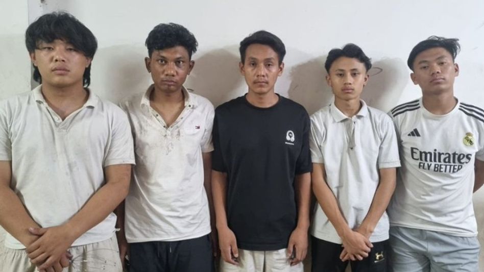 Five youths from Nagaland arrested for assaulting Assamese youth in Guwahati Five youths from Nagaland arrested for assaulting Assamese youth in Guwahati