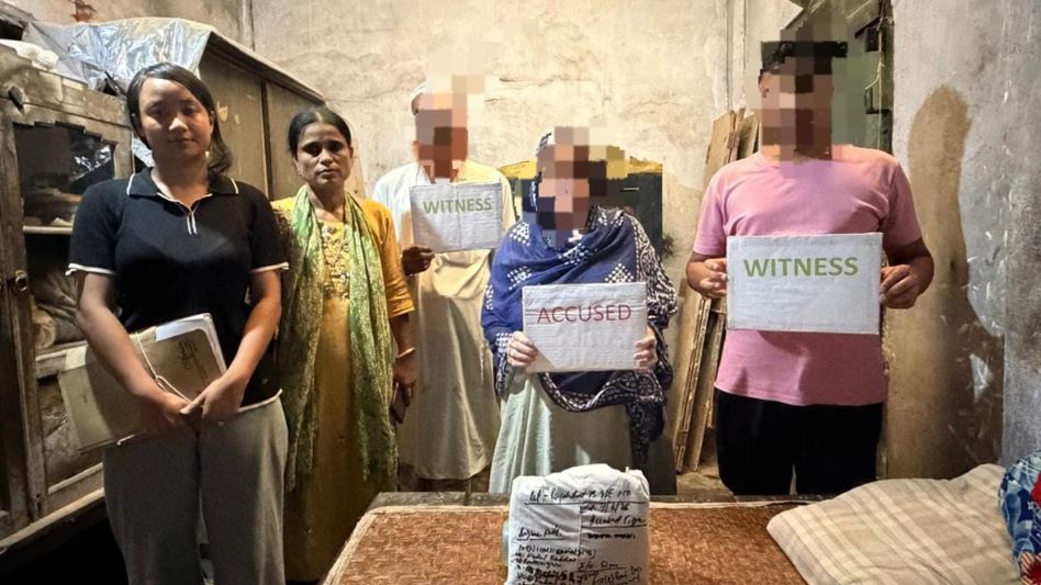 Elderly woman arrested with over 1 kg of cannabis in Assam's Nagaon anti-drug operation Elderly woman arrested with over 1 kg of cannabis in Assam's Nagaon anti-drug operation