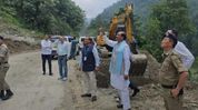 Union Minister Ajay Tamta reviews NH-10 projects in Sikkim, inspects slope stabilisation works Union Minister Ajay Tamta reviews NH-10 projects in Sikkim, inspects slope stabilisation works