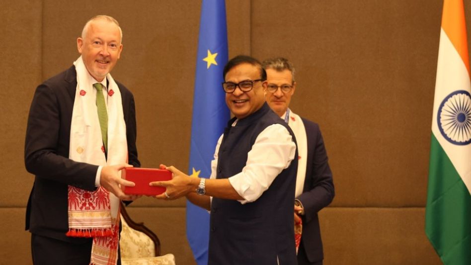 Himanta Biswa Sarma welcomes EU delegation to Assam, discusses strengthening Indo-EU partnerships Himanta Biswa Sarma welcomes EU delegation to Assam, discusses strengthening Indo-EU partnerships