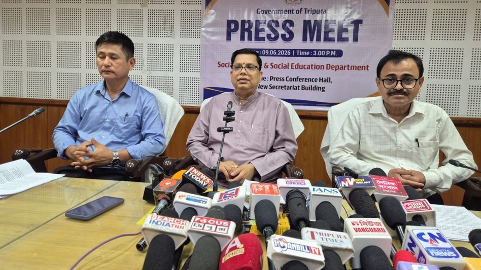 Tripura launches four new welfare projects to prevent child marriage; 100 Anganwadi centres upgraded to English medium Tripura launches four new welfare projects to prevent child marriage; 100 Anganwadi centres upgraded to English medium