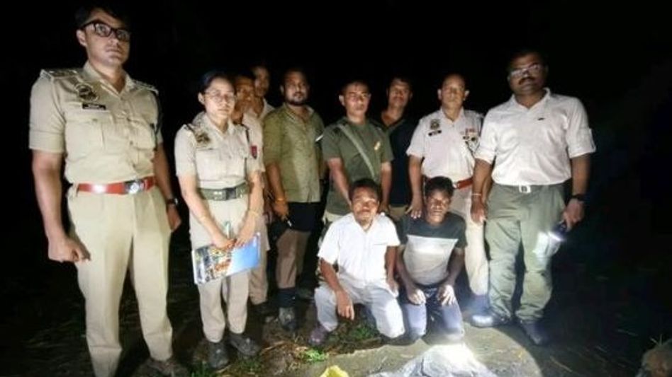 Two poachers arrested with handmade firearm in Assam's Agaratoli forest operation Two poachers arrested with handmade firearm in Assam's Agaratoli forest operation