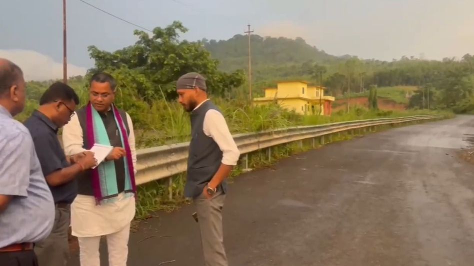 Assam minister reviews progress of Haflong–Lumding highway restoration, alternative route project Assam minister reviews progress of Haflong–Lumding highway restoration, alternative route project