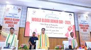 Tripura CM honours blood donors on World Blood Donor Day Tripura CM honours blood donors on World Blood Donor Day