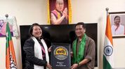 Arunachal CM congratulates Tenzin Metoh for 22,482-km solo ride promoting social causes Arunachal CM congratulates Tenzin Metoh for 22,482-km solo ride promoting social causes