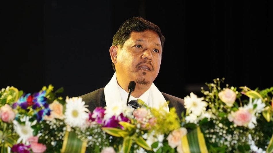 Conrad Sangma highlights Meghalaya's growth story at North East Infrastructure Summit, cites Rs 50,400 crore highway investment Conrad Sangma highlights Meghalaya's growth story at North East Infrastructure Summit, cites Rs 50,400 crore highway investment