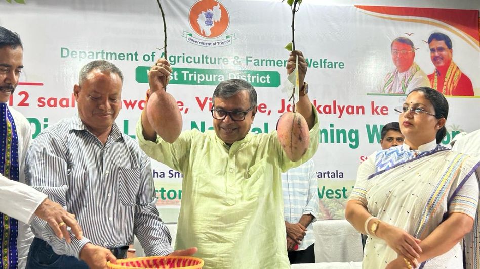 India leads in production of many agricultural commodities: Tripura Minister India leads in production of many agricultural commodities: Tripura Minister