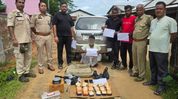 Heroin worth Rs 2.47 crore seized in Assam's Sribhumi; one arrested Heroin worth Rs 2.47 crore seized in Assam's Sribhumi; one arrested