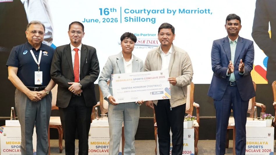 Meghalaya honours 15 top athletes at Sports Conclave with cash awards Meghalaya honours 15 top athletes at Sports Conclave with cash awards