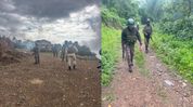 Combined security forces intensify operations across vulnerable areas in Manipur amid heightened tension Combined security forces intensify operations across vulnerable areas in Manipur amid heightened tension