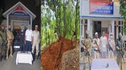 Security forces arrest four, recover arms; destroy 26 bunkers across Manipur Security forces arrest four, recover arms; destroy 26 bunkers across Manipur