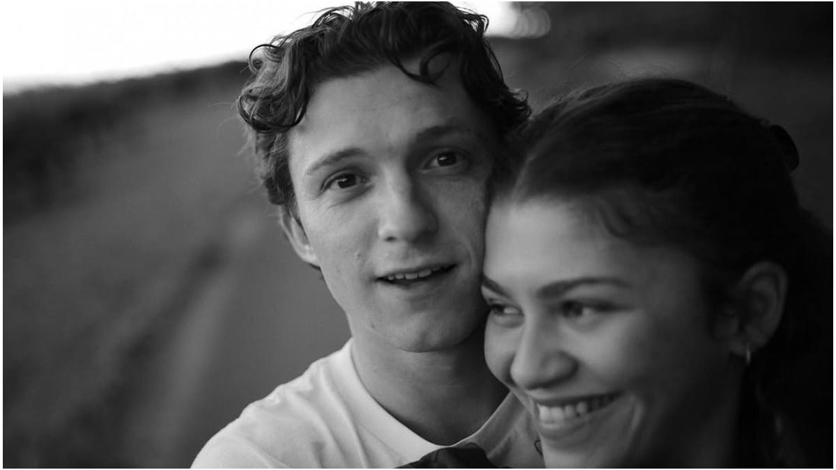 Zendaya and Tom Holland 