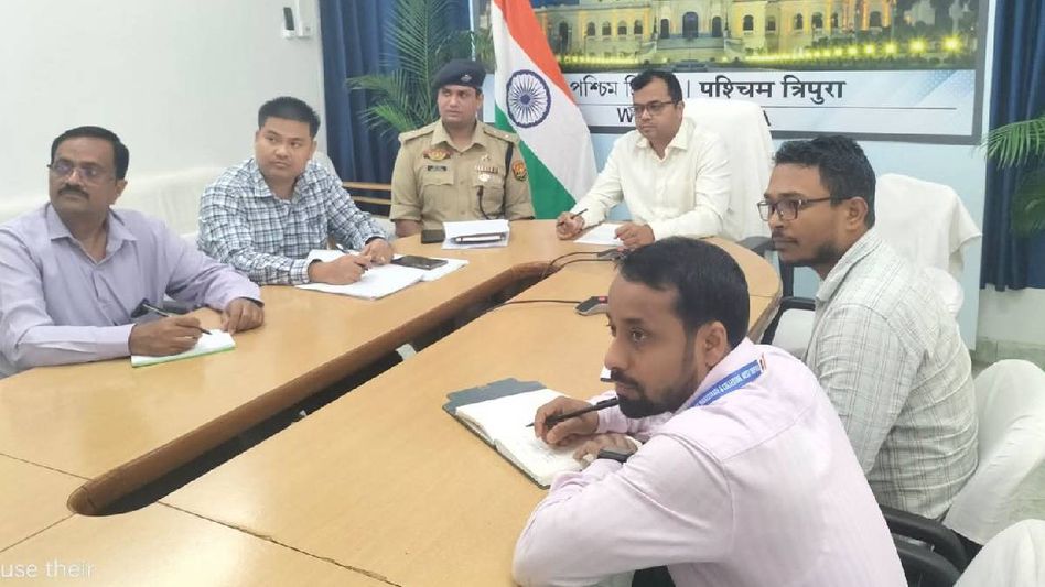 West Tripura administration reviews preparations for NEET (UG) 2026 re-examination West Tripura administration reviews preparations for NEET (UG) 2026 re-examination