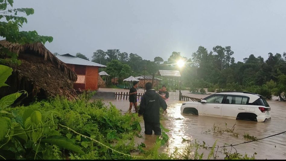 Arunachal's Deomali battles rain havoc as infrastructure takes a hit Arunachal's Deomali battles rain havoc as infrastructure takes a hit