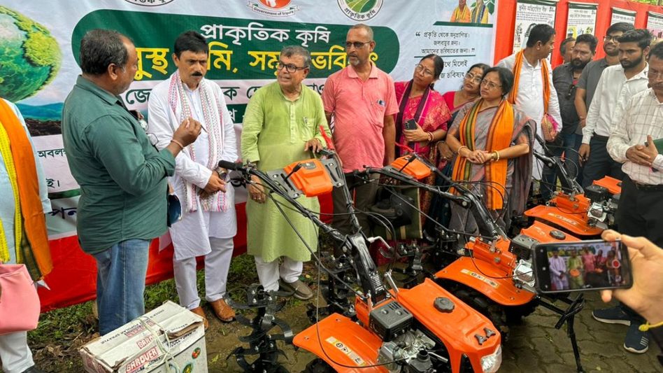 Natural Farming key to protecting agricultural land: Tripura Minister Natural Farming key to protecting agricultural land: Tripura Minister