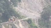 Sikkim: Vehicular movement restored on NH-10 following landslide clearance between Singtam and Rangpo Sikkim: Vehicular movement restored on NH-10 following landslide clearance between Singtam and Rangpo