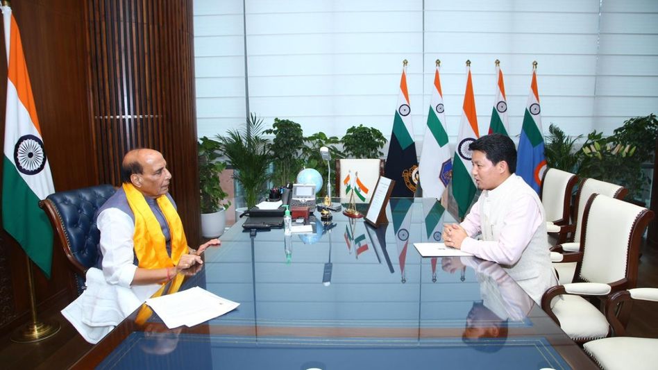 MP Indra Hang Subba raises ST inclusion and Assembly seat reservation issues during meeting with Defence Minister MP Indra Hang Subba raises ST inclusion and Assembly seat reservation issues during meeting with Defence Minister