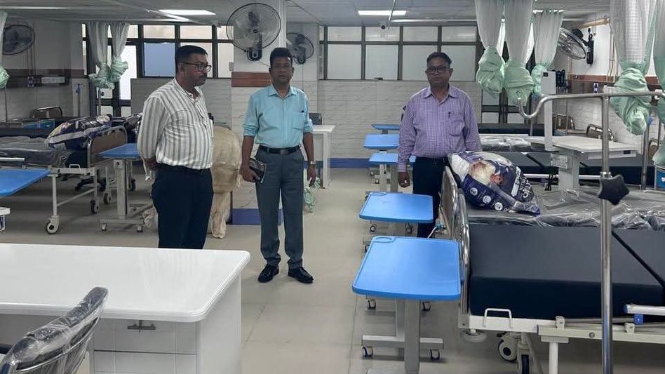 Tripura health officials review readiness of upcoming Agartala Civil Hospital Tripura health officials review readiness of upcoming Agartala Civil Hospital