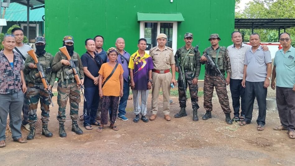 Security forces in Manipur rescue abducted Moreh resident, reunite him with family after swift operation Security forces in Manipur rescue abducted Moreh resident, reunite him with family after swift operation