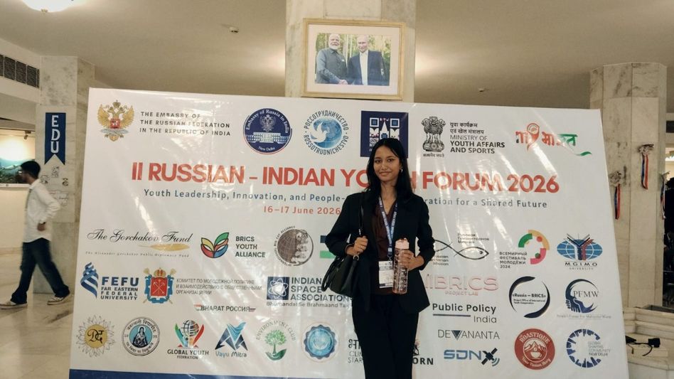 14-year-old Tripura student represents India at Russian-Indian Youth Forum 2026 14-year-old Tripura student represents India at Russian-Indian Youth Forum 2026