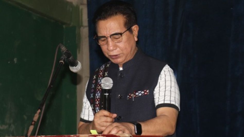 Mizoram CM Lalduhoma takes charge of personnel and administrative reforms department Mizoram CM Lalduhoma takes charge of personnel and administrative reforms department
