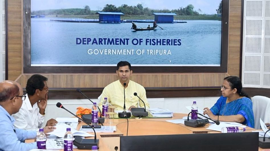 Tripura fish production crosses 94,000 MT, state reviews progress and challenges Tripura fish production crosses 94,000 MT, state reviews progress and challenges
