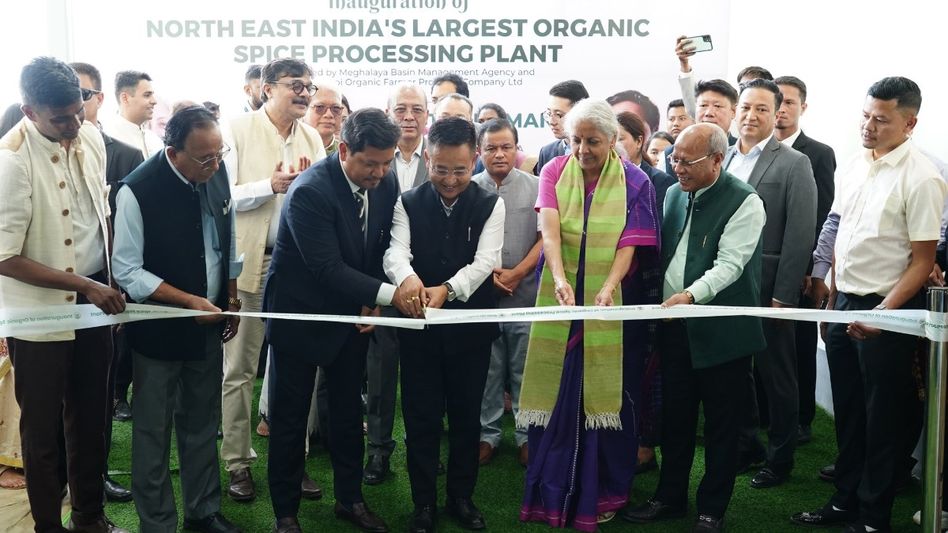 Meghalaya gets Northeast’s largest organic spice processing unit, set to benefit 5,500 farmers Meghalaya gets Northeast’s largest organic spice processing unit, set to benefit 5,500 farmers
