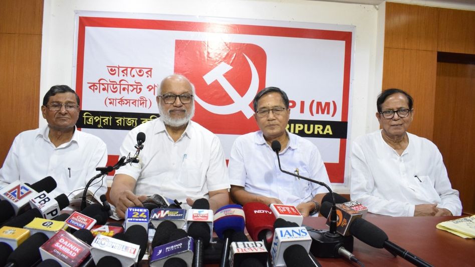 Tripura: CPI(M) announces statewide agitation over corruption, jobs; alleges SIR being used to retain BJP in power Tripura: CPI(M) announces statewide agitation over corruption, jobs; alleges SIR being used to retain BJP in power