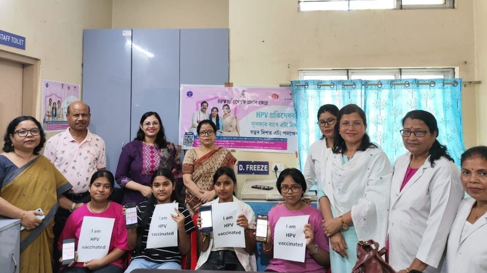 Kamrup Metro becomes first district in Assam to surpass HPV vaccination target Kamrup Metro becomes first district in Assam to surpass HPV vaccination target
