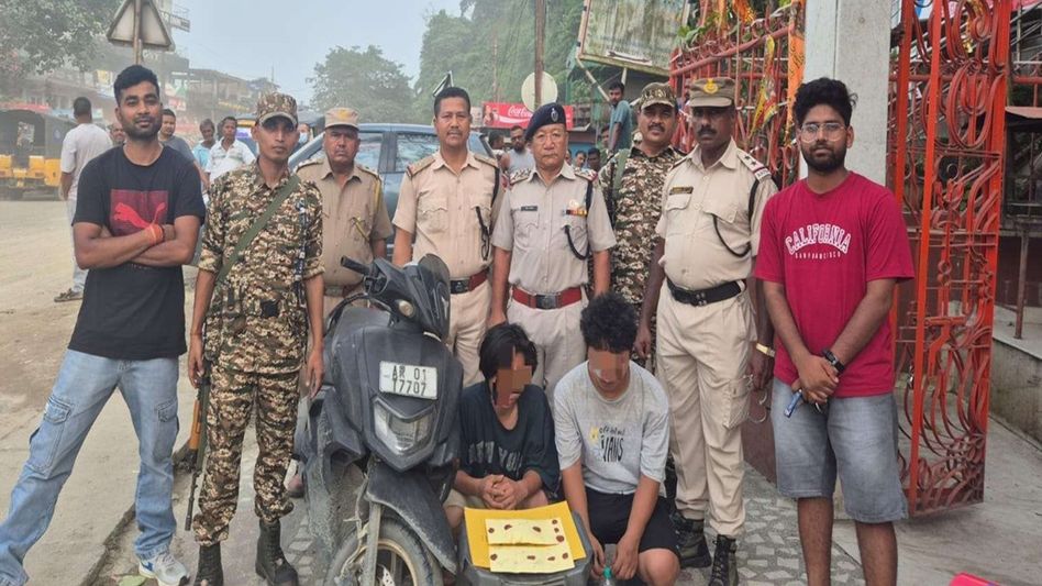 Arunachal's Banderdewa Police seize suspected heroin, arrest two in anti-drug operation Arunachal's Banderdewa Police seize suspected heroin, arrest two in anti-drug operation
