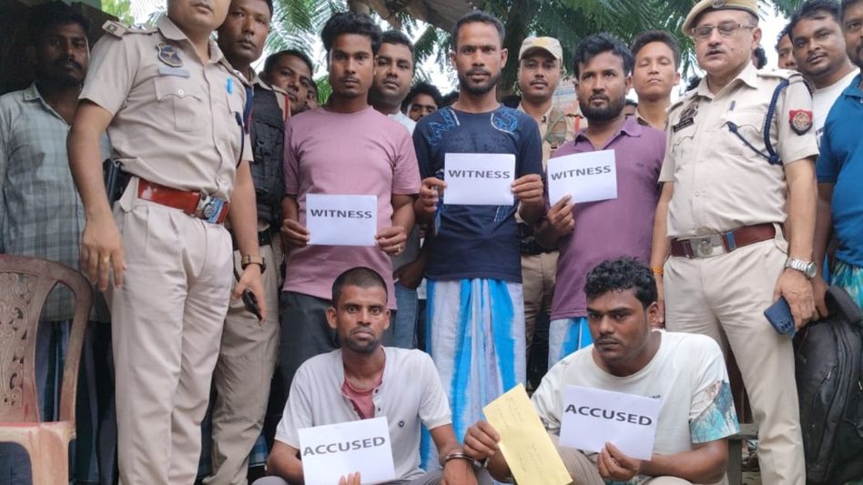 Two alleged drug peddlers held in Assam's Nagaon; narcotics, air pistol seized in joint police operation Two alleged drug peddlers held in Assam's Nagaon; narcotics, air pistol seized in joint police operation