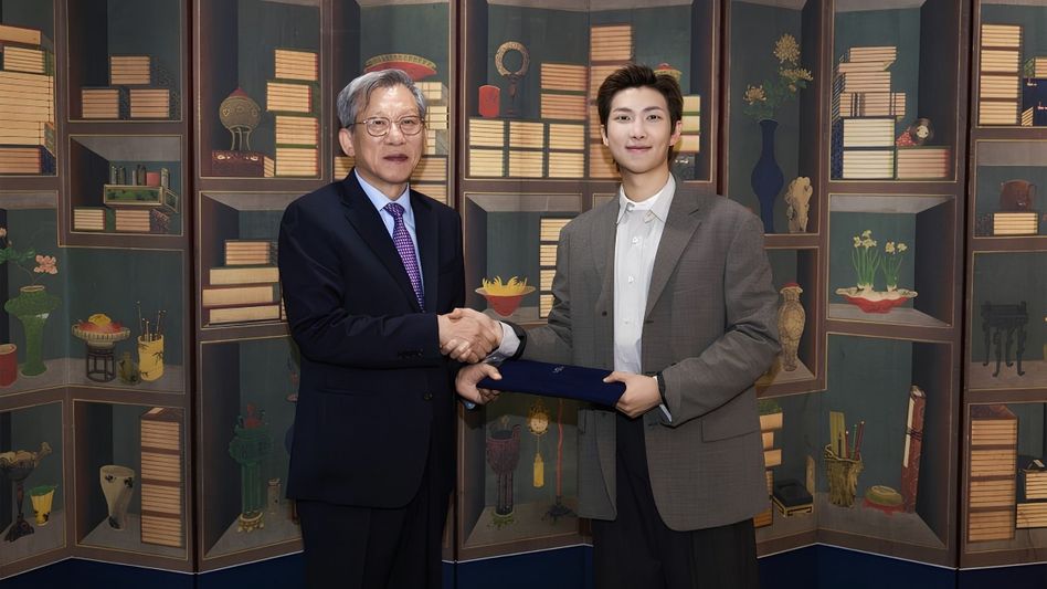 BTS's RM becomes the National Museum of Korea's first-ever global ambassador BTS's RM becomes the National Museum of Korea's first-ever global ambassador
