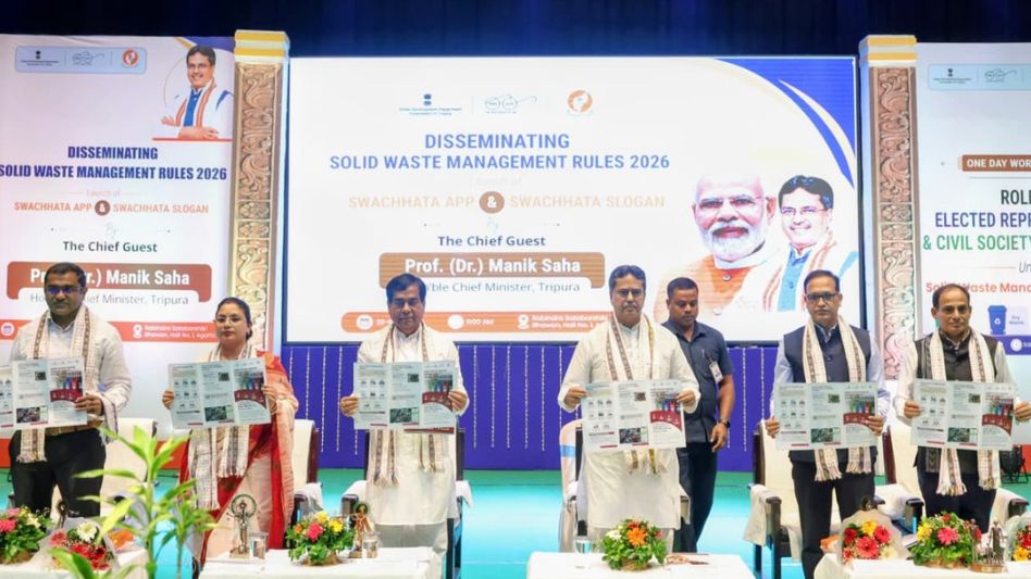 Tripura launches Swachhata App, stresses collective action for sustainable waste management Tripura launches Swachhata App, stresses collective action for sustainable waste management